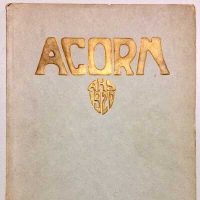 Alameda High School 'Acorn' Yearbook, 1920