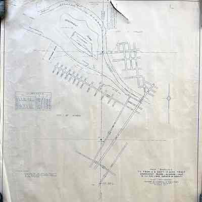 Map of U.S. Government Island Tract, 1930