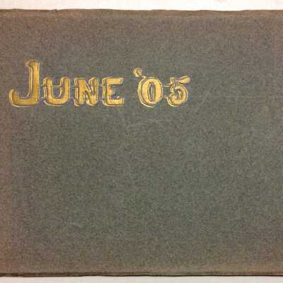Alameda High School Acorn Yearbook, Special Graduation Edition, Class of 1905