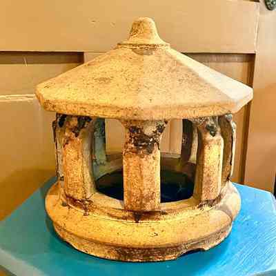 Chimney top manufactured at Clark & Sons Pottery, 1920s