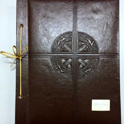 Scrapbook of the Adelphian Club, 1951-1953