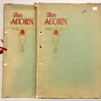 Copies of Alameda High School Graduation 'The Acorn', 1906