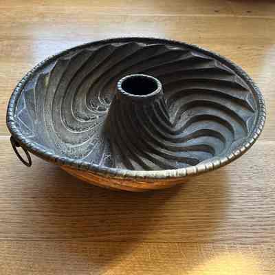 Fluted Bundt Pan from Hofmann's Bakery, c. 1920s
