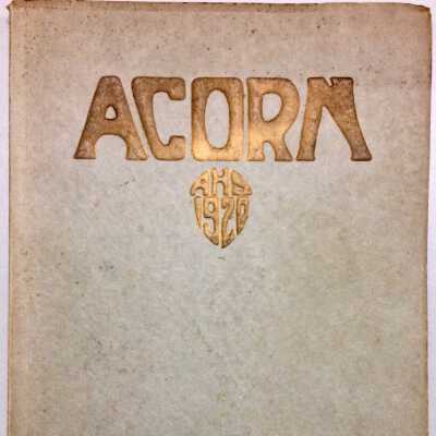 Alameda High School 'Acorn' Yearbook, 1920