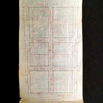 Subdivision Map of the Clark Pottery Property, 1890