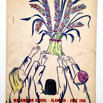 Washington School newsletter 'Green and White', June 1946