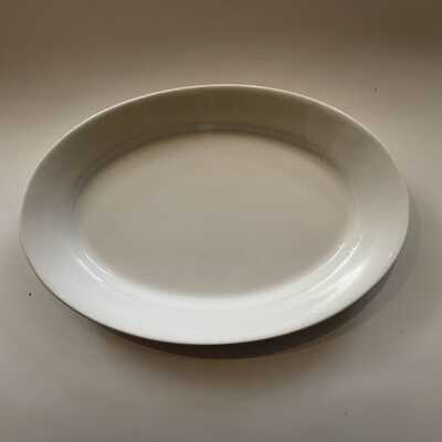 Ironstone oval platter of the Meyers family, before 1990