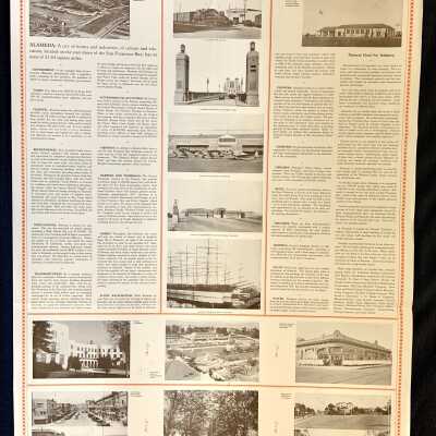 Flyer produced to promote Alameda, 1934