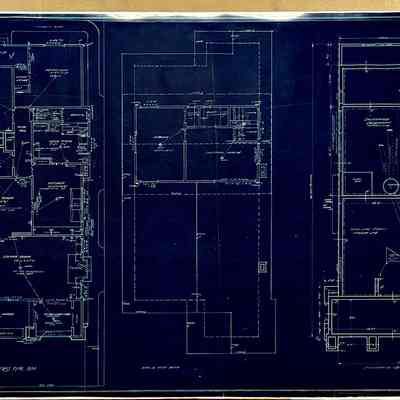A. Sheet one. image darkened to limit reflection on plastic protection sheet.