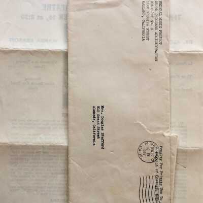 Letter Re Works Progress Administration, Federal Music Project, December 10, 1937