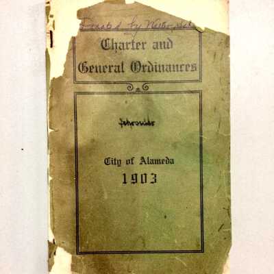 Charter and General Ordinance, 1903, of Police Officer Schroeder