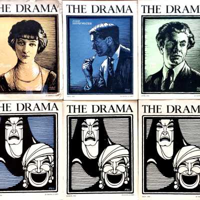 Editions of 'The Drama' magazine, 1921