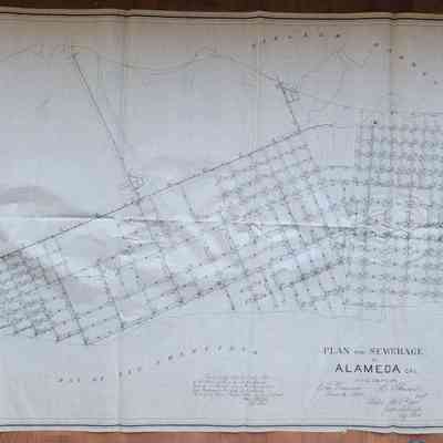 Maps 'Plan for Sewerage', 1888