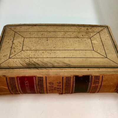 Pharmacist's Ledger book, 1911-1912