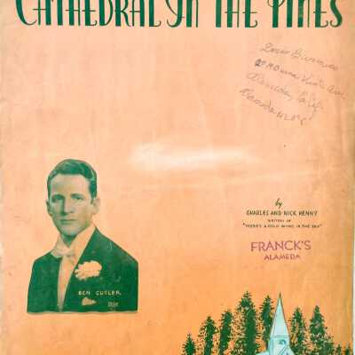 Collection of sheet music, 1930s - 1940s