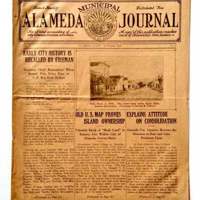 Alameda Municipal Journal, October 1920 edition