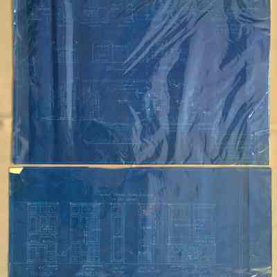 Drawings for alterations to 917 Paru Street, 1934