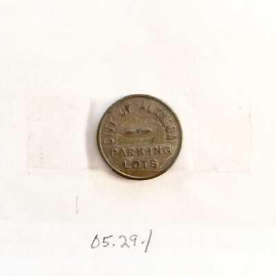 Brass City Parking Lot Token, 1956