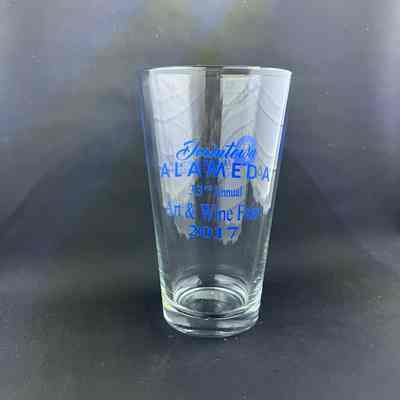Drinking glass from the 23rd Art & Wine Festifal, 2017