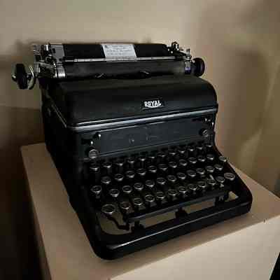 Royal typewriter, c. 1940