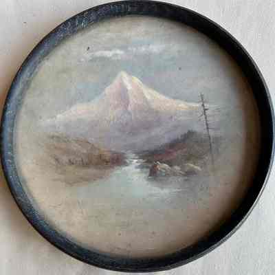 Oil painting, unsigned, c. 1890s