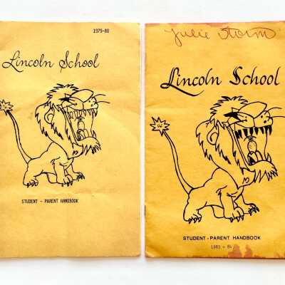 Handbooks for enrolling students, Lincoln Middle School, 1979-1980, 1983-1984