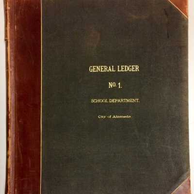 General Expense Ledger No. 1, School Department, 1892-1902