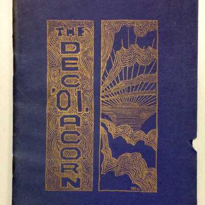 Alameda High School 'Acorn' of December 1901 of Daniel H. Knox