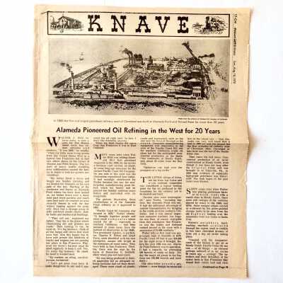 Clipping about the Pacific Coast Oil company, 1970