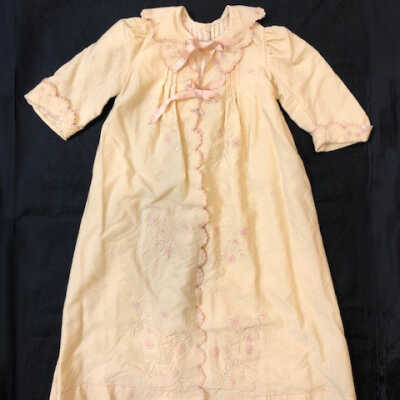 Baby robe or christening jacket of Kathleen Edwards, 1905 or 1906