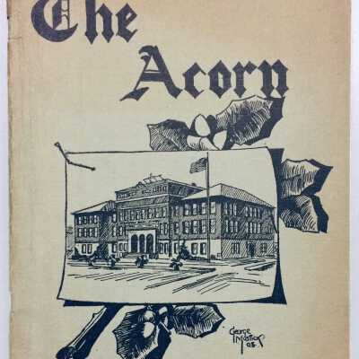 Alameda High School 'Acorn' newsletter for October 1907