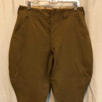 WWI US Army pants worn by Frederic C. Stolte, 1918