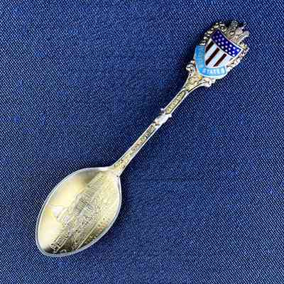 Washington D.C. souvenir demitasse spoon of the Meyers family