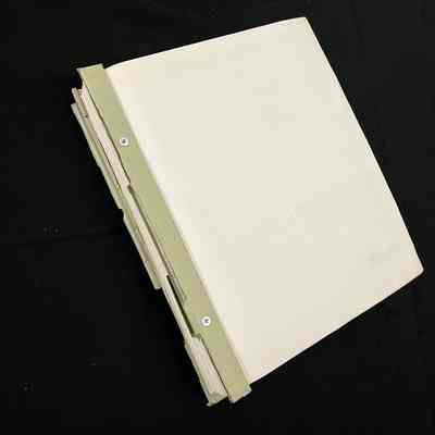 Binder 'Alameda Sons in Retirement Branch No. 30, Book No. 2', 1980-1989