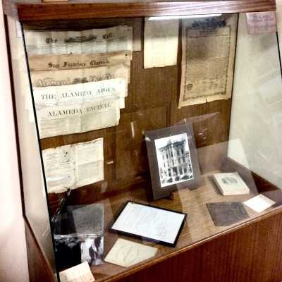 Waterworks building Cornerstone Box and contents, 1880