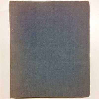 Binder with bulletins and event listings of the Fuchsia Society, 1949-1954