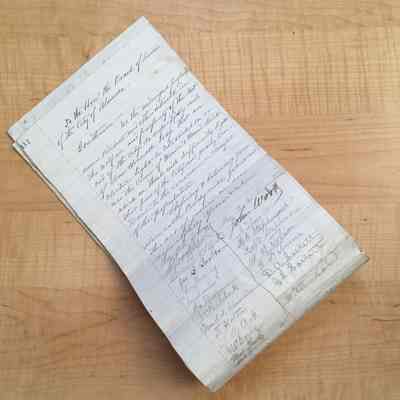 Petition, c. 1886-1890