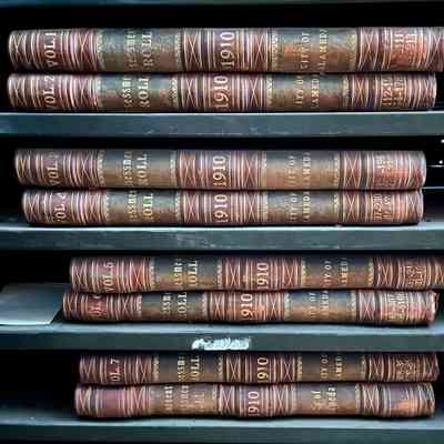 Assessment Books, 1910