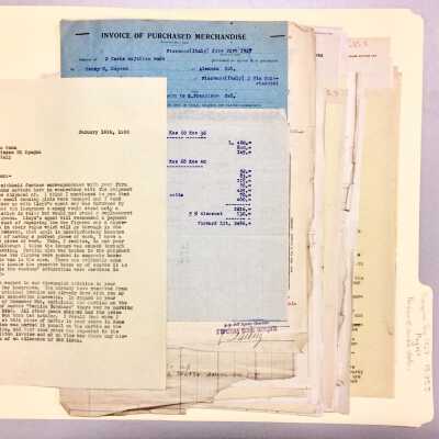 Papers relating to a European trip of the Meyers family, c. 1928