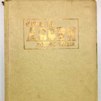 Alameda High School Yearbook 'The Acorn' of Ada Burrell, 1918