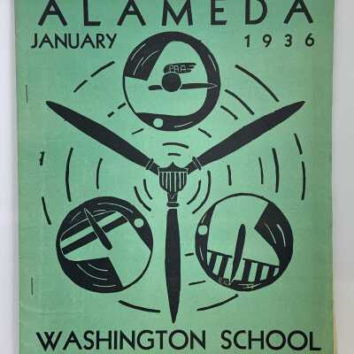 Washington School 'Alameda' Yearbook, 1936