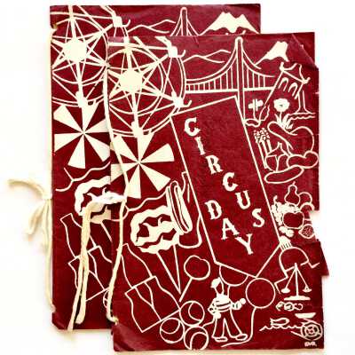 Programs Circus Day at Alameda High School, c. 1946