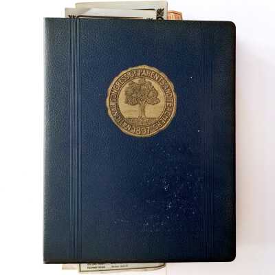 Scrapbook of Washington School's Parent Teachers Association, 1953-1954