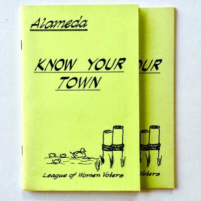 Copies of 'Know Your Town', issued by League of Women Voters, 1979
