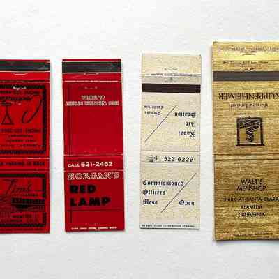 Matchbook covers, c. 1970s