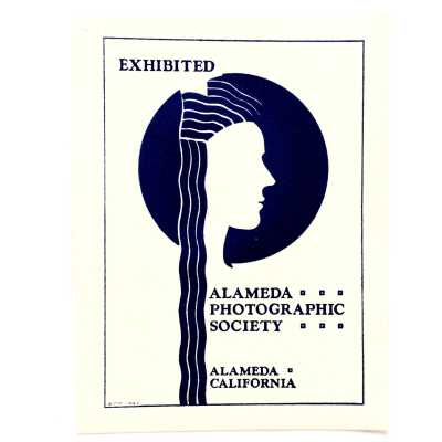 Sample Label used by the Alameda Photographic Society, prior 2000