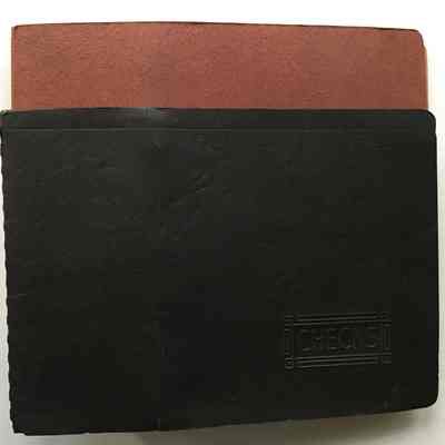 Washington School Fund Cancelled Check Binders, 1949-1953