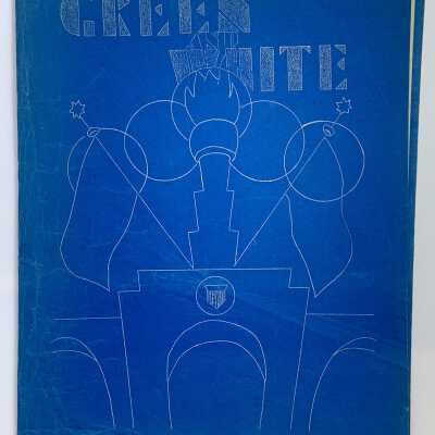 Washington School 'Green and White' Yearbook for December 1932