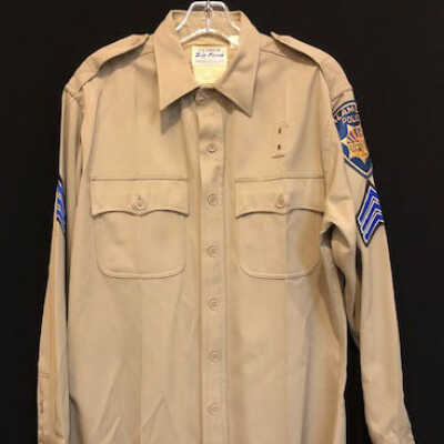 Alameda Police uniform of George Rasmussen, prior 2011