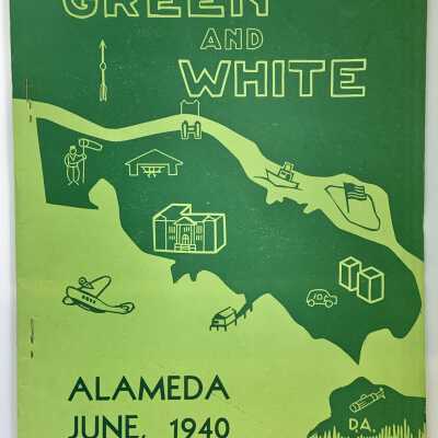 Washington School 'Green and White' Yearbook of June 1940